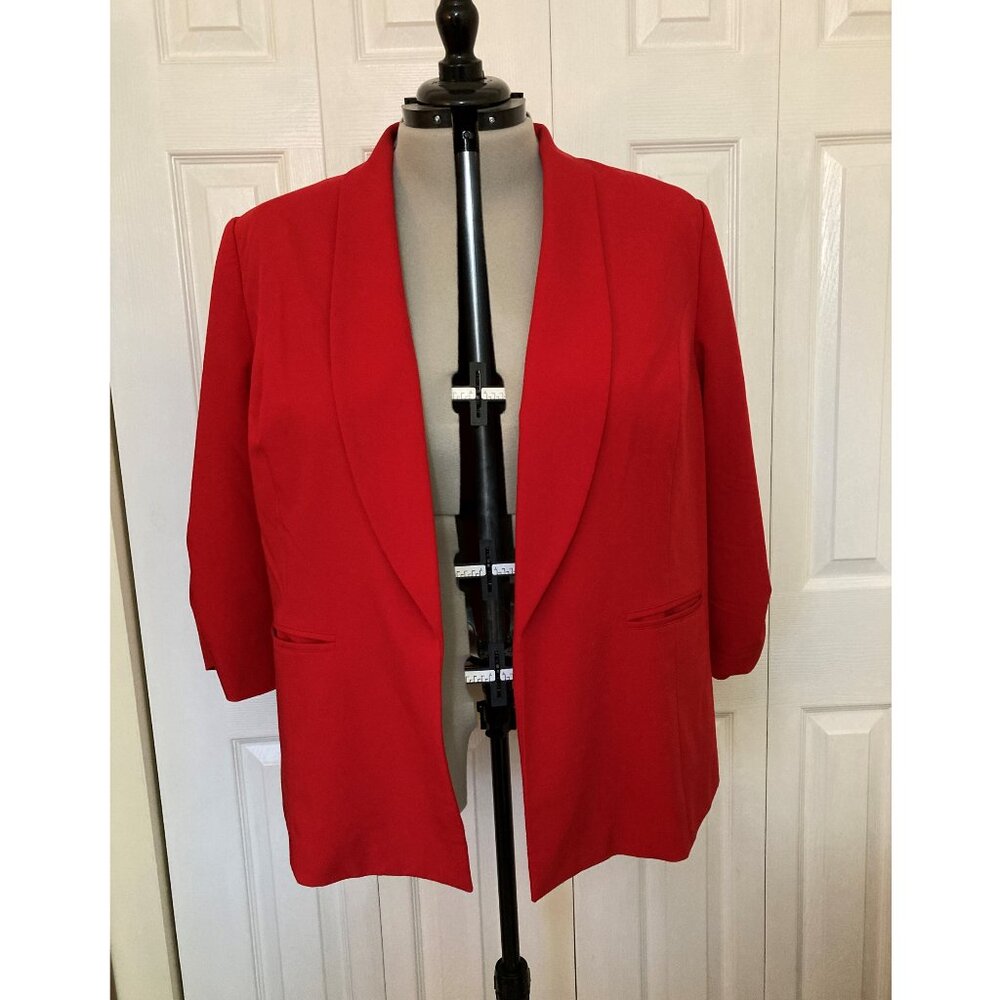 Worthington 3X Red Blazer